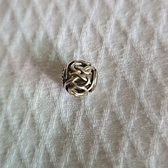 Pandora Authentic Entwined Friendship Charm Silver S925 ALE Stamped - Picture 7 of 16